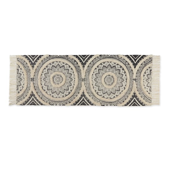 DII® Hand-Loomed Medallion Runner Rug